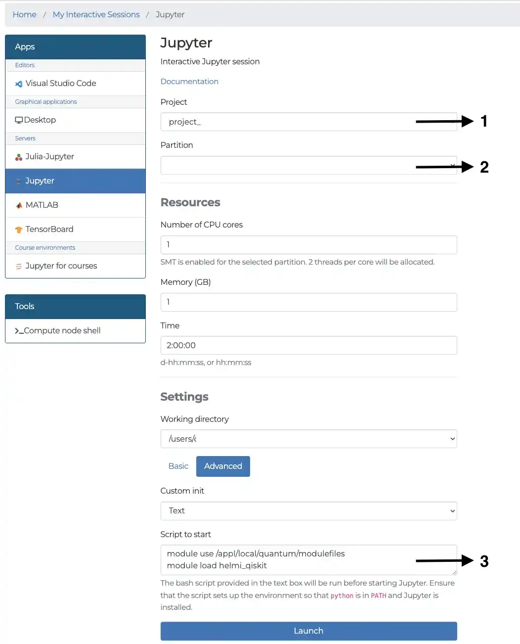 jupyter on lumi
