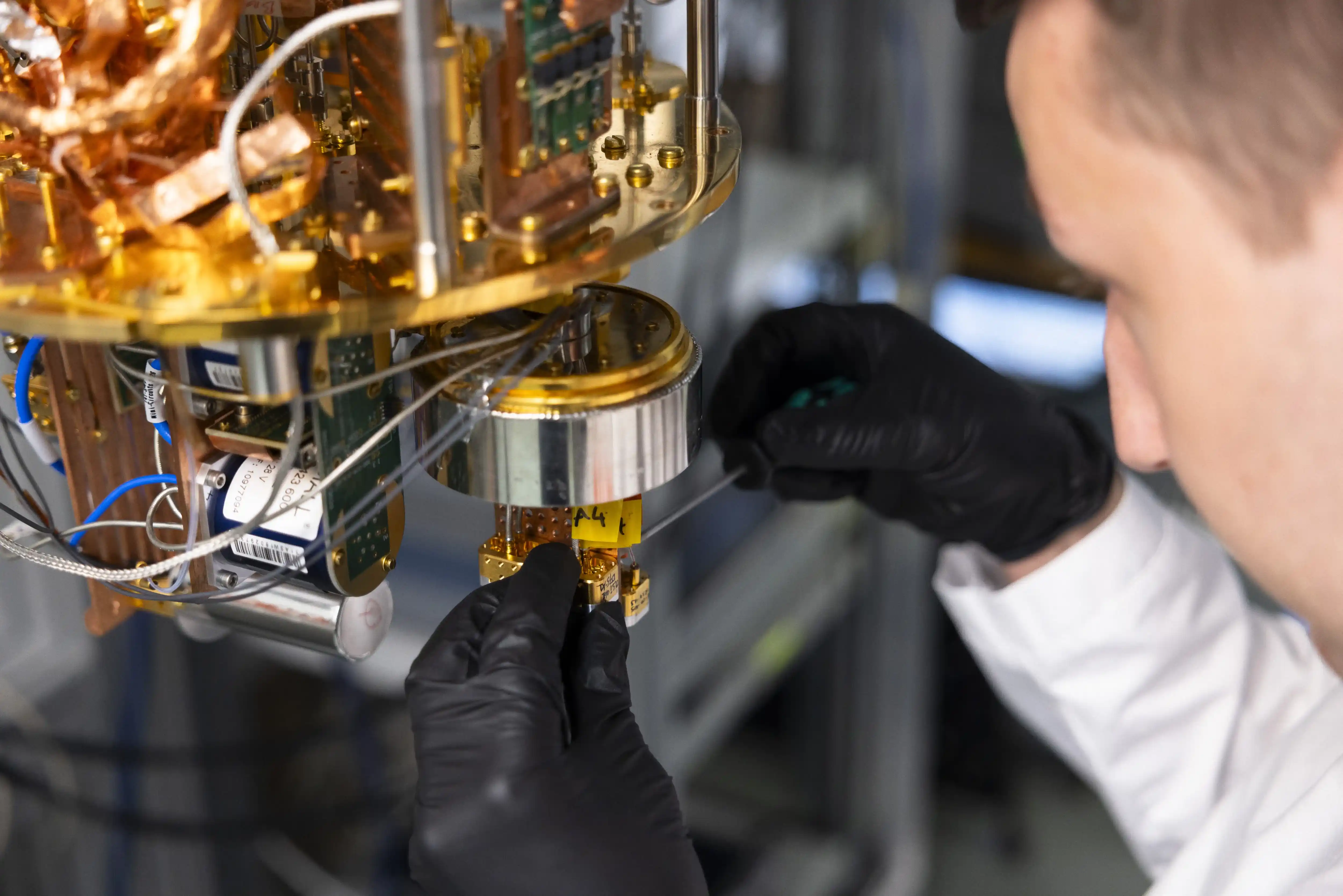 Financial algorithms on real quantum computers